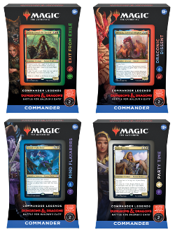 Baldurs Gate Commander Decks - einzeln
