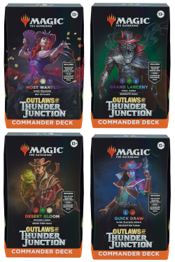 NEU: Outlaws of Thunder Junction Commander Decks