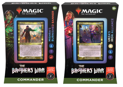 NEU: The Brothers War Commander Decks - 2er Set