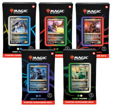 Starter Commander Decks - 5er Set